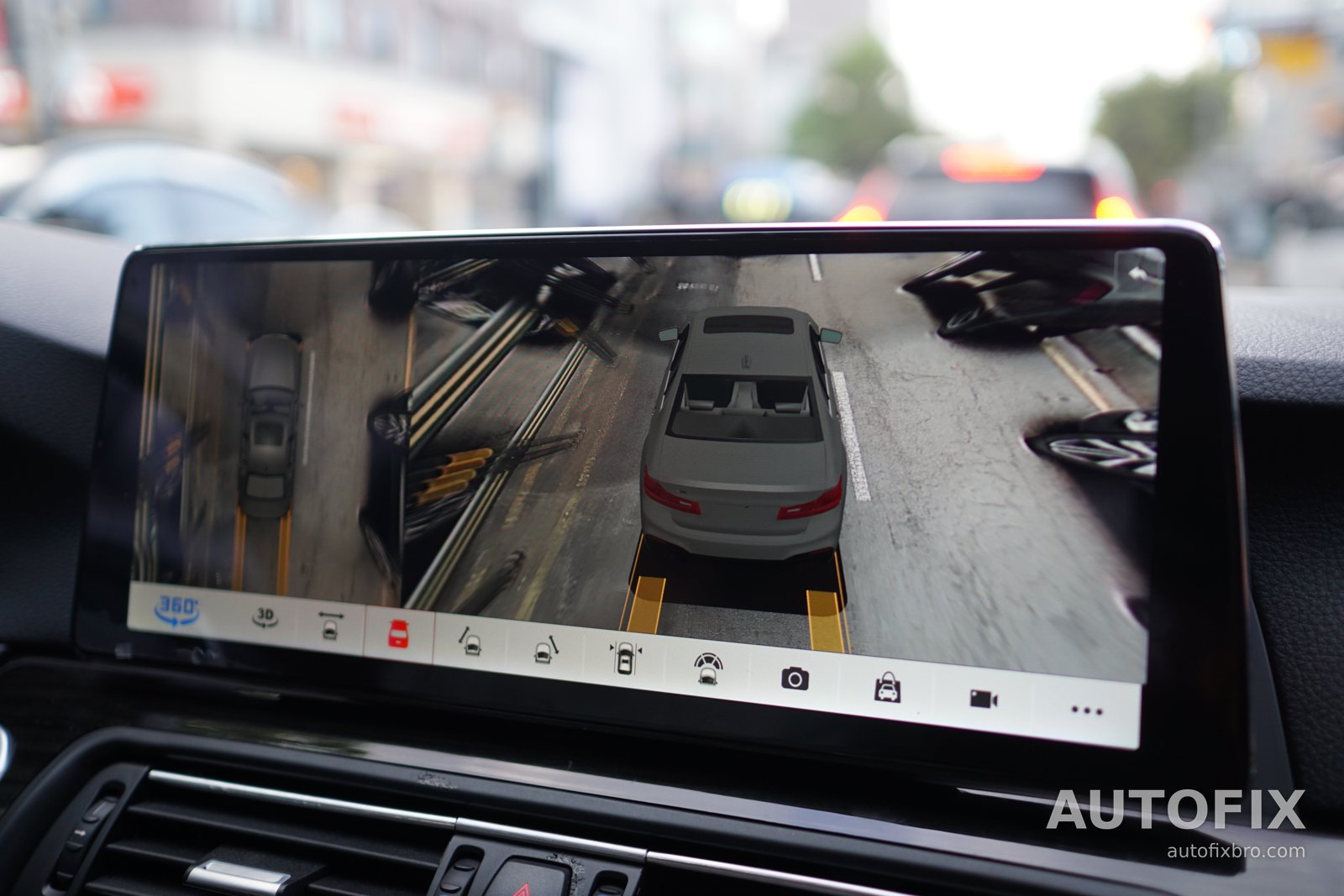 BMW F10 5시리즈 12.3인치 안드로이드 모니터 + 고화질 3D 어라운드뷰