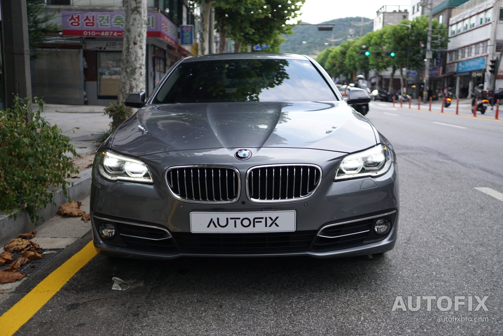 BMW 5시리즈 F10 작업을 마친 F10 5시리즈입니다.